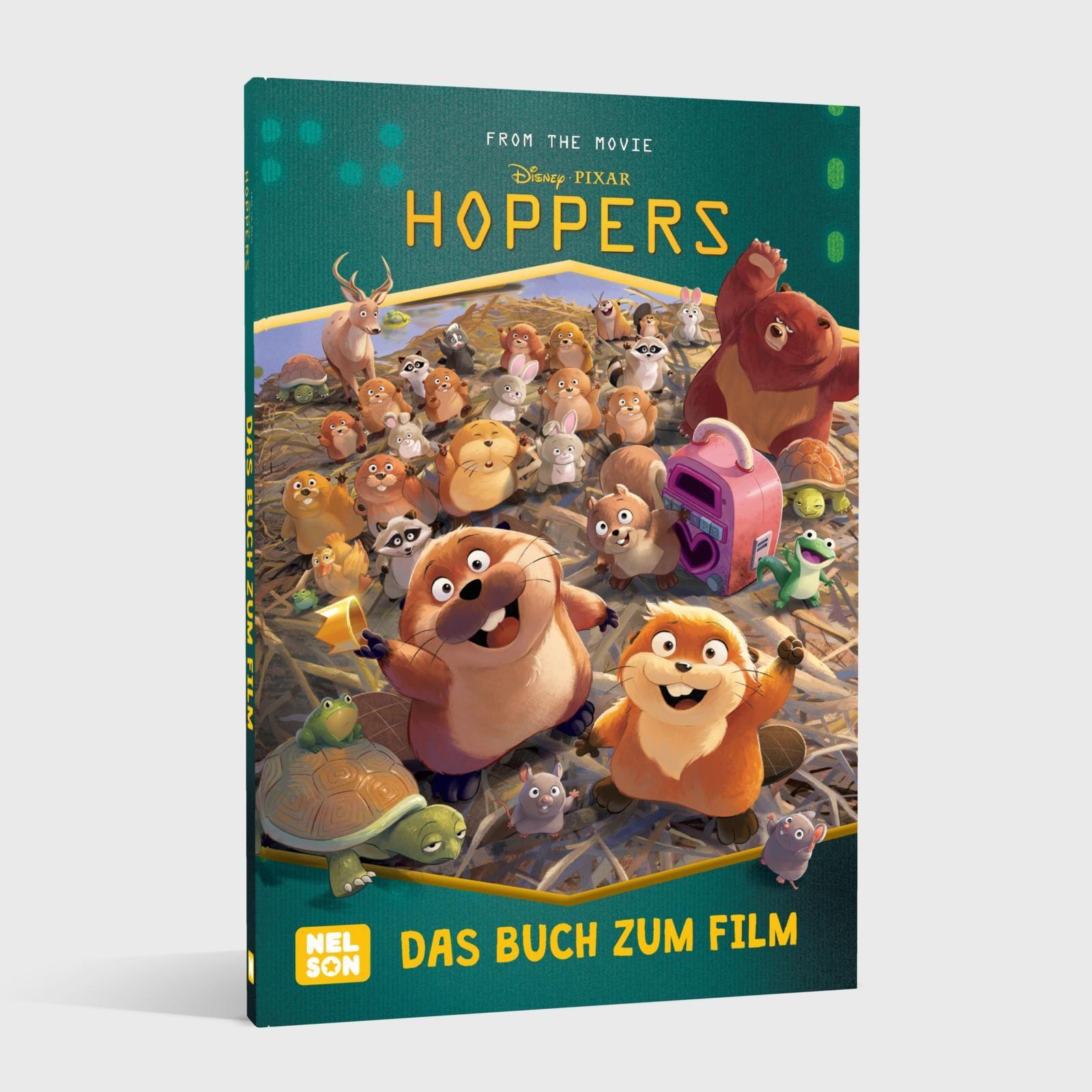 Beispielinhalt (Bild) Disney Filmbuch zum Vorlesen: Hoppers: Das Buch zum Film