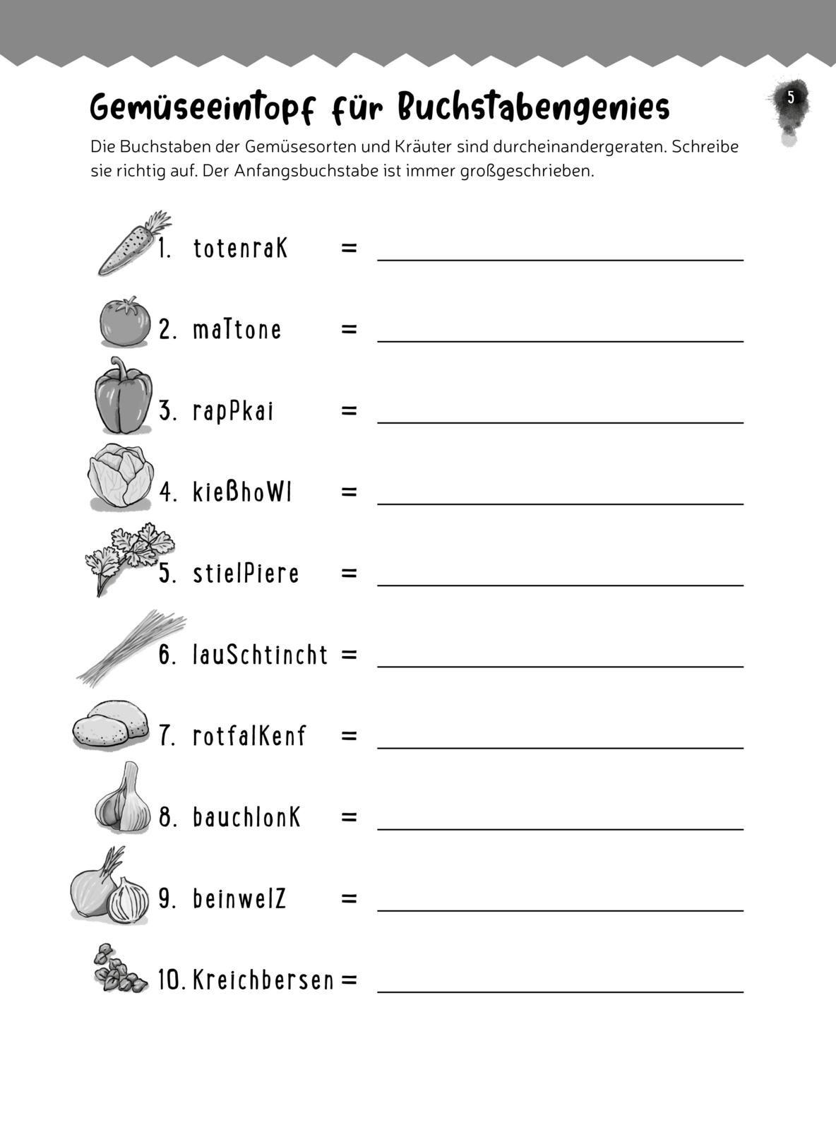 Beispielinhalt (Bild) Dein genialer Rätselblock