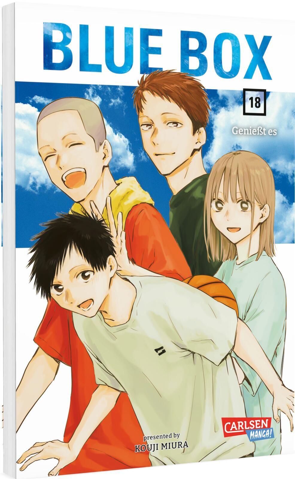 Vorderes Coverbild Blue Box 18