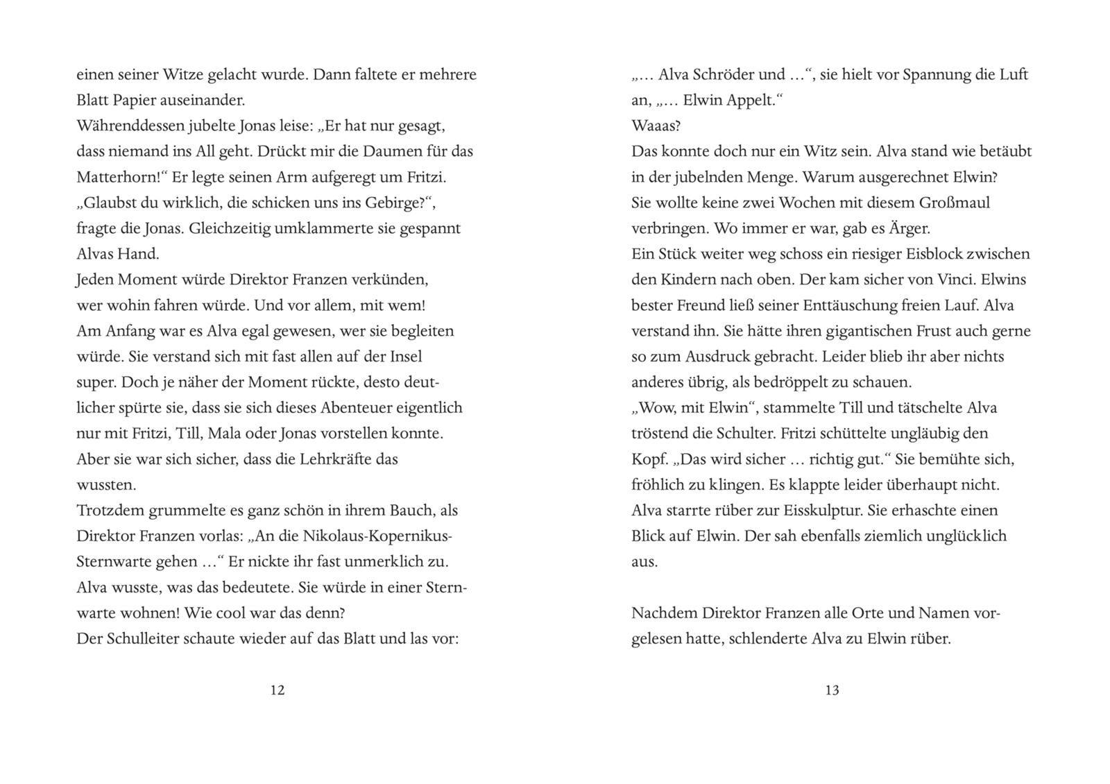 Beispielinhalt (Bild) School of Talents Mission 1: Achtung, Alien!