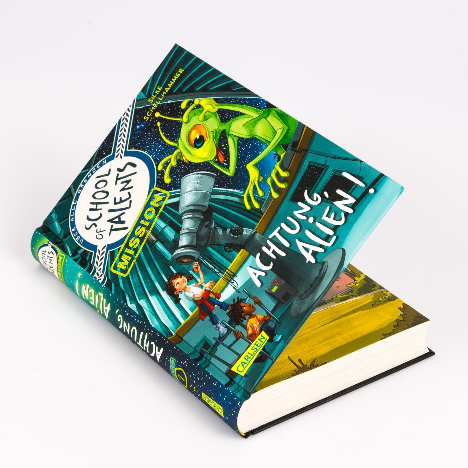 Beispielinhalt (Bild) School of Talents Mission 1: Achtung, Alien!