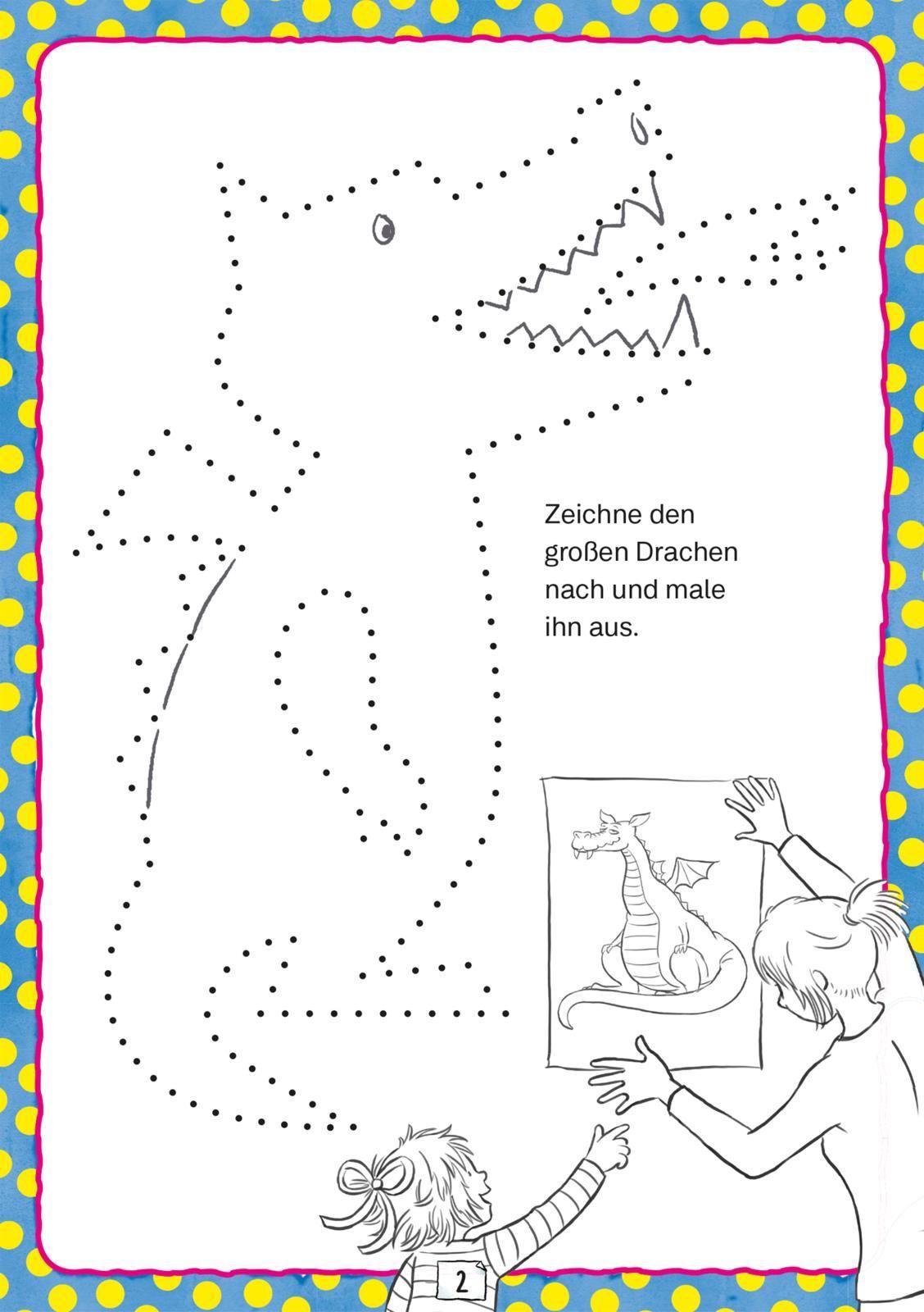 Beispielinhalt (Bild) Conni Gelbe Reihe (Beschäftigungsbuch): Erste Schwungübungen für Kita- und Vorschulkinder