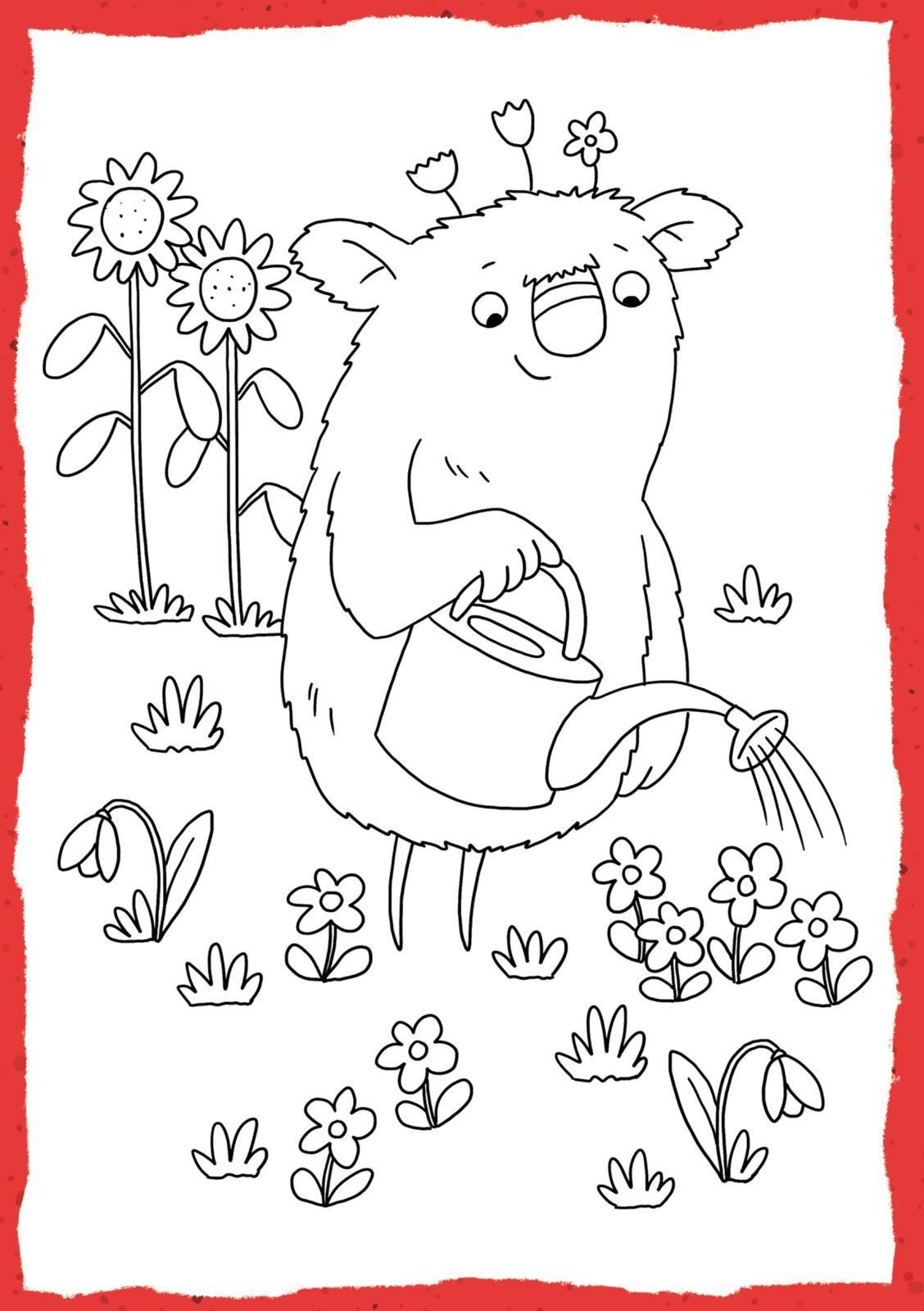 Beispielinhalt (Bild) Das kleine WIR: Malblock