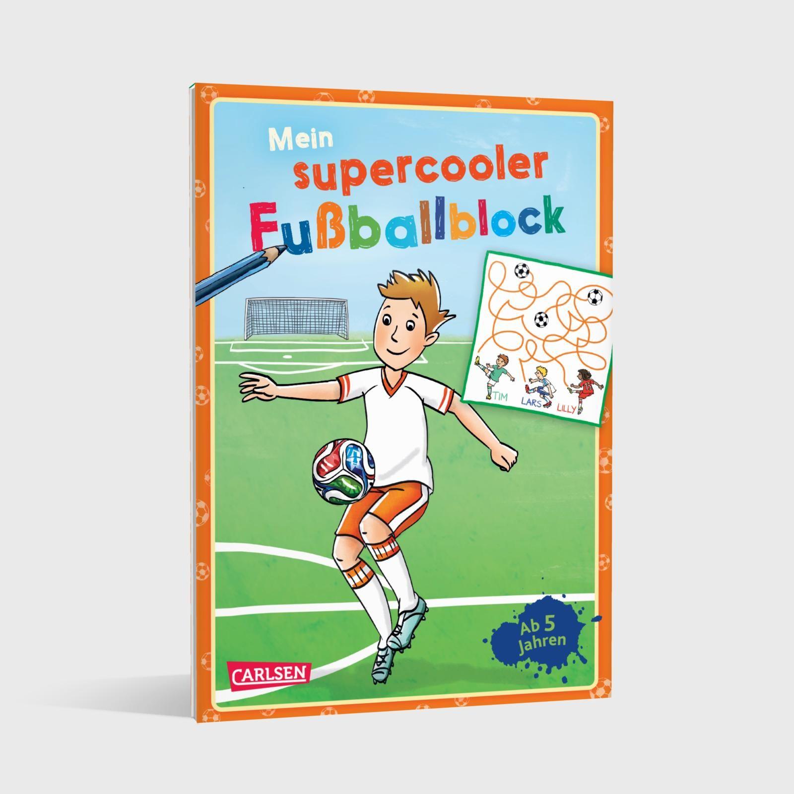 Beispielinhalt (Bild) Mein supercooler Fußballblock