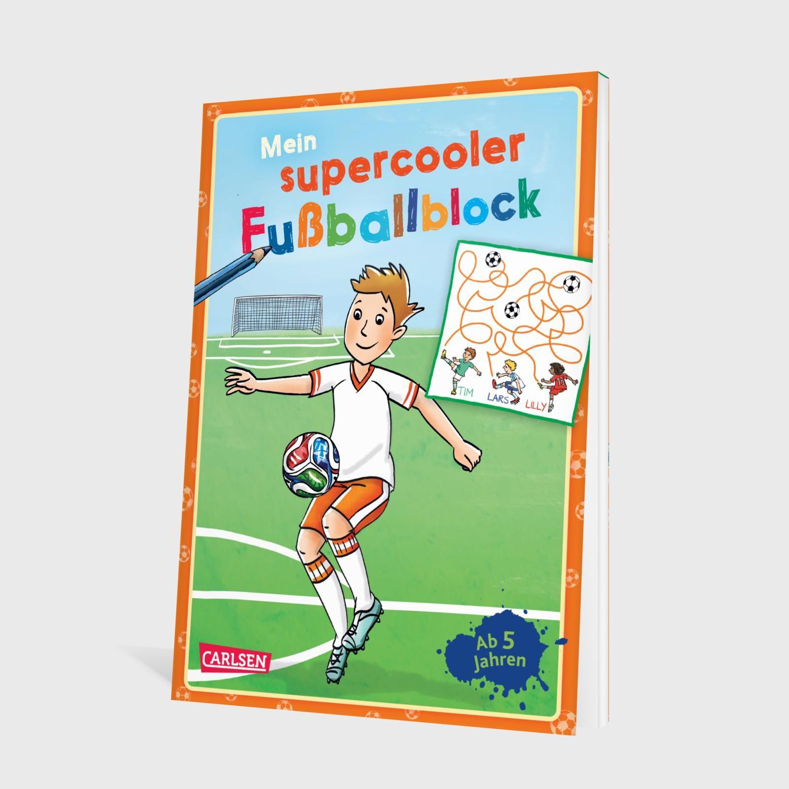 Beispielinhalt (Bild) Mein supercooler Fußballblock