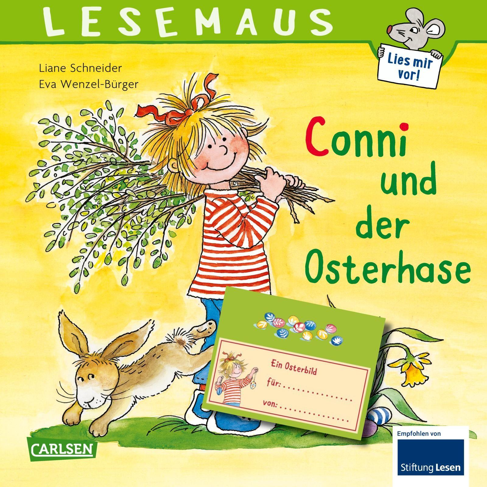 Vorderes Coverbild LESEMAUS 77: Conni und der Osterhase