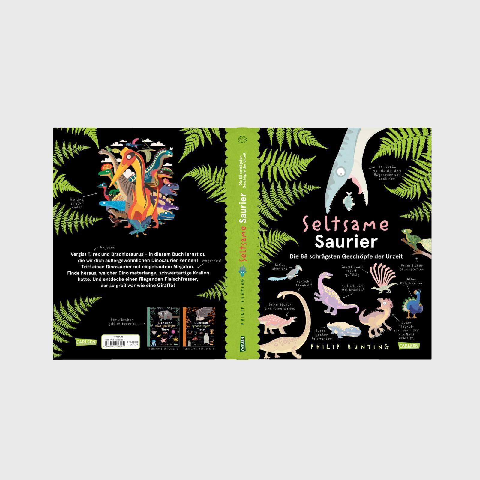 Beispielinhalt (Bild) Seltsame Saurier
