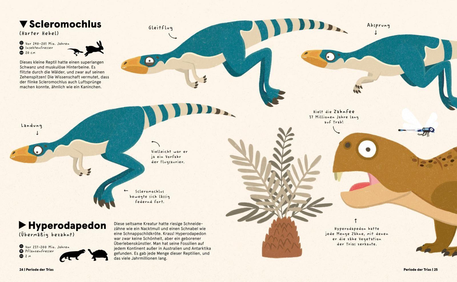 Beispielinhalt (Bild) Seltsame Saurier