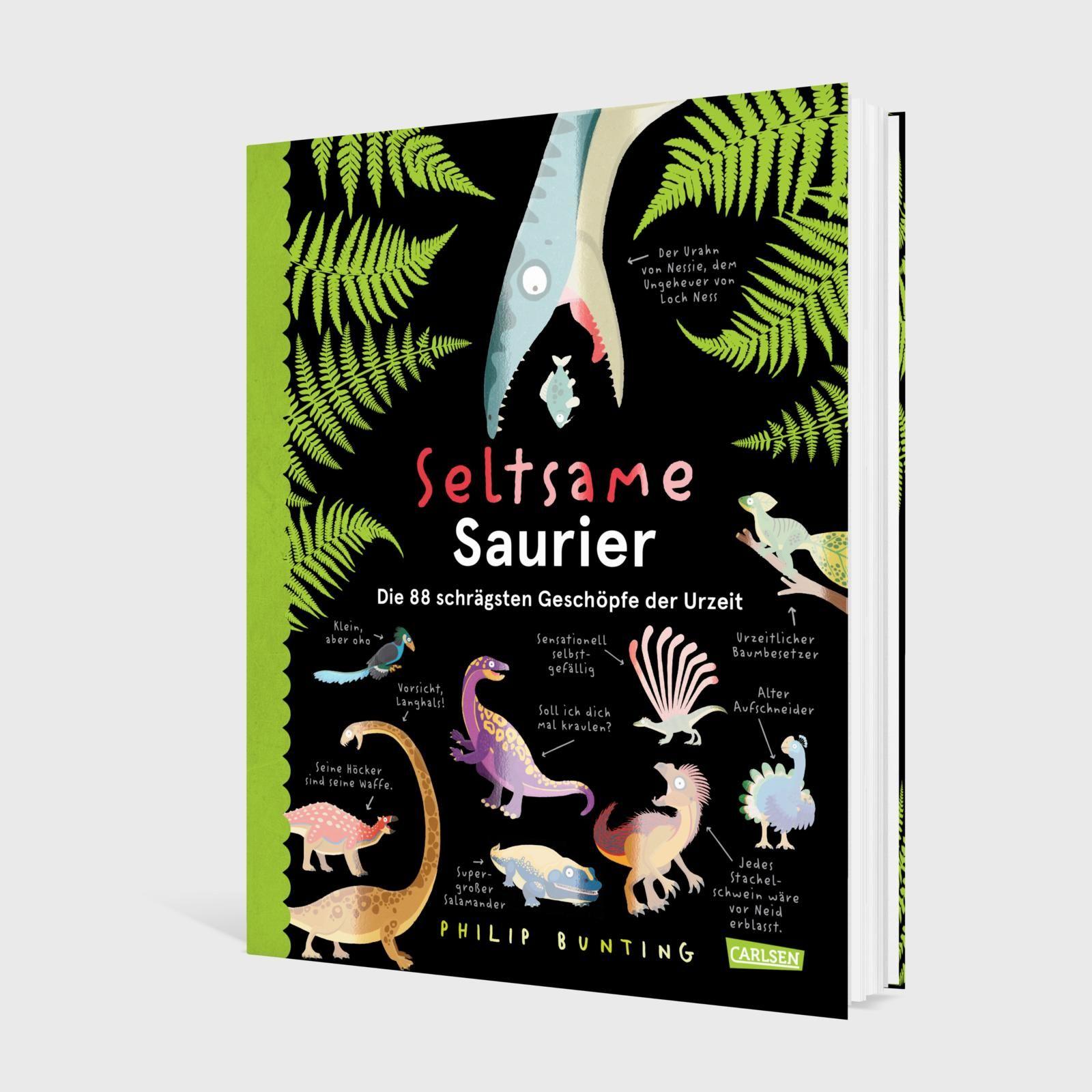 Beispielinhalt (Bild) Seltsame Saurier