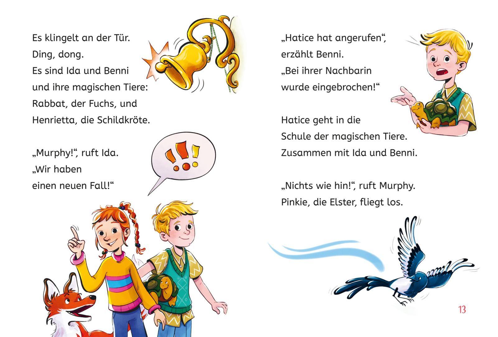 Beispielinhalt (Bild) Die Schule der magischen Tiere ermittelt Neuausgabe 8: Die Erdbeer-Spur
