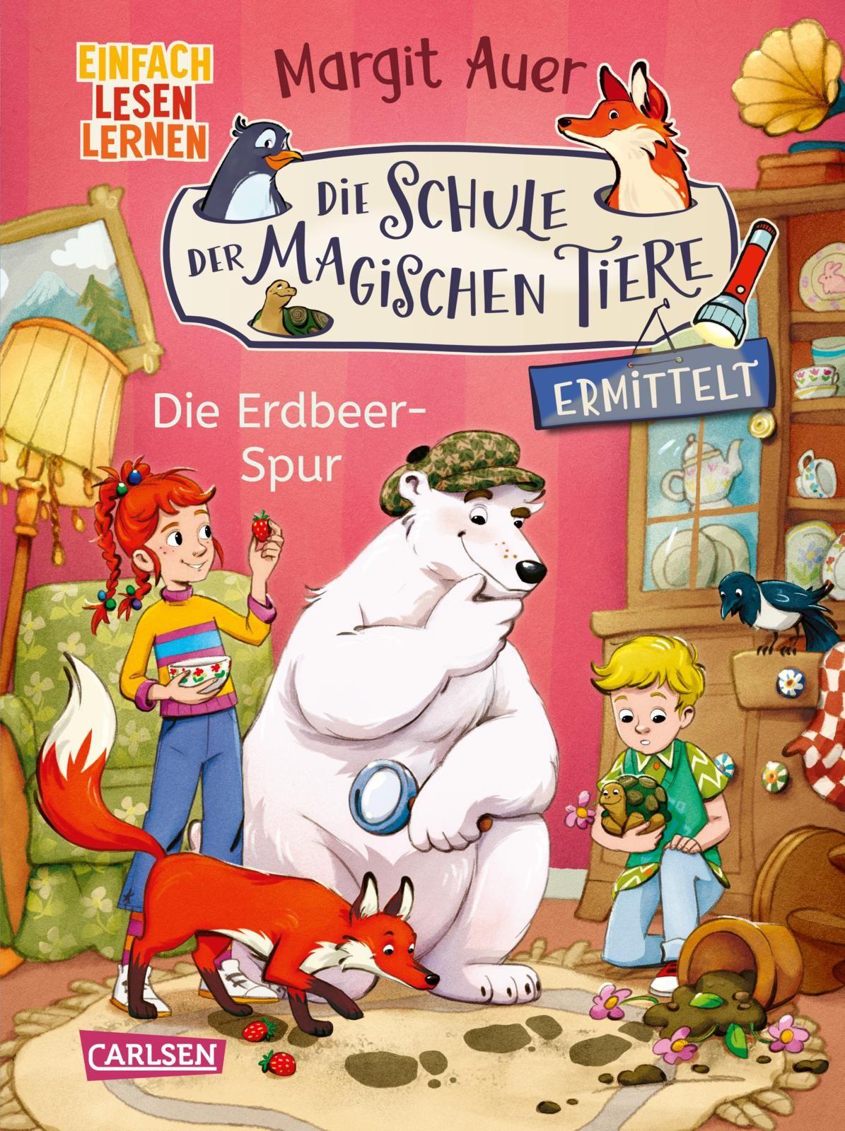 Vorderes Coverbild Die Schule der magischen Tiere ermittelt Neuausgabe 8: Die Erdbeer-Spur