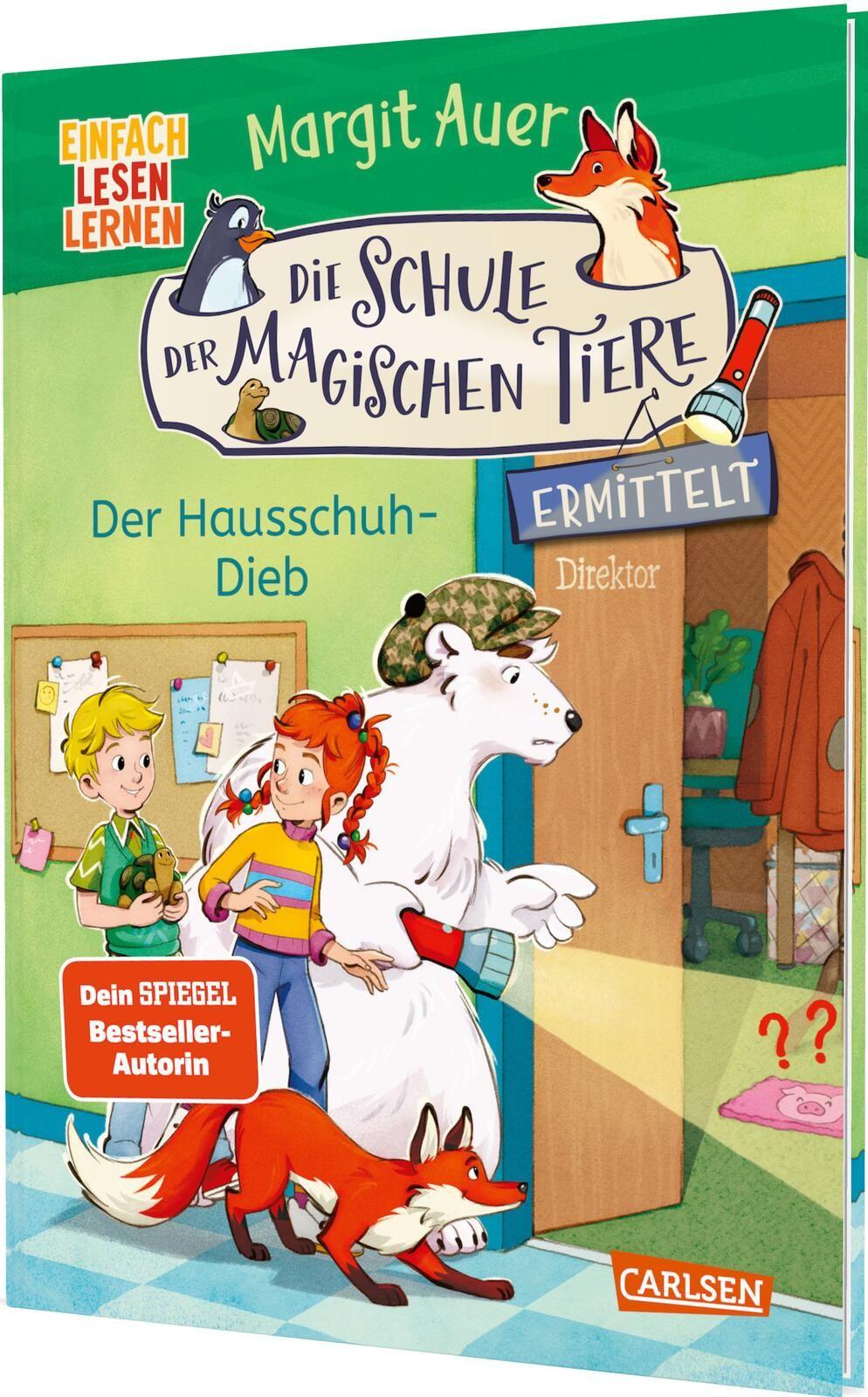 Vorderes Coverbild Die Schule der magischen Tiere ermittelt Neuausgabe 2: Der Hausschuh-Dieb