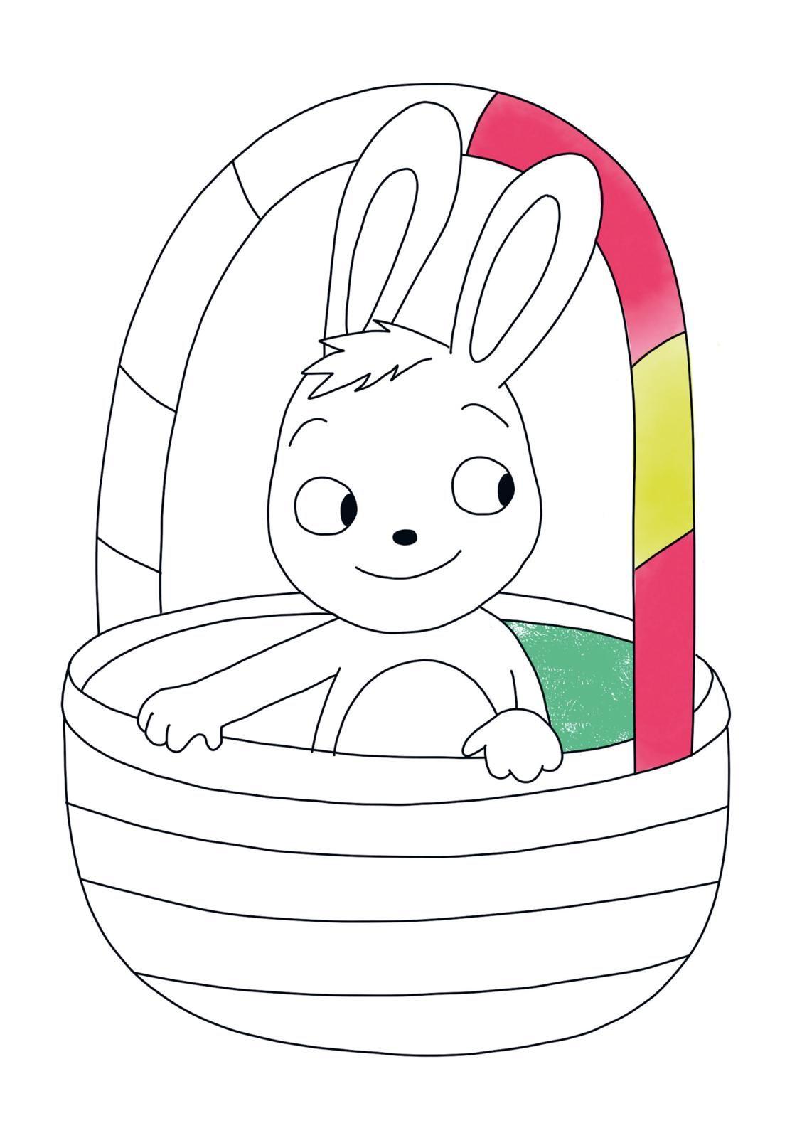 Beispielinhalt (Bild) Mein bunter Oster-Malblock