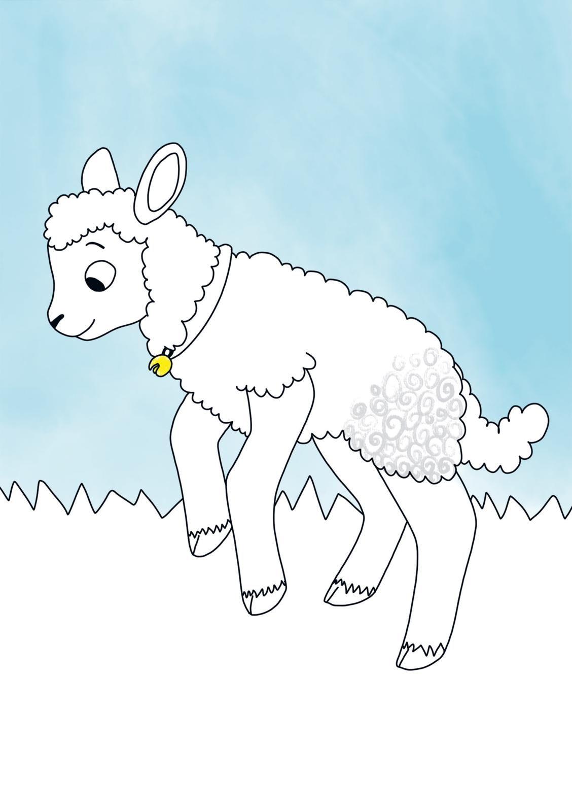 Beispielinhalt (Bild) Mein bunter Oster-Malblock