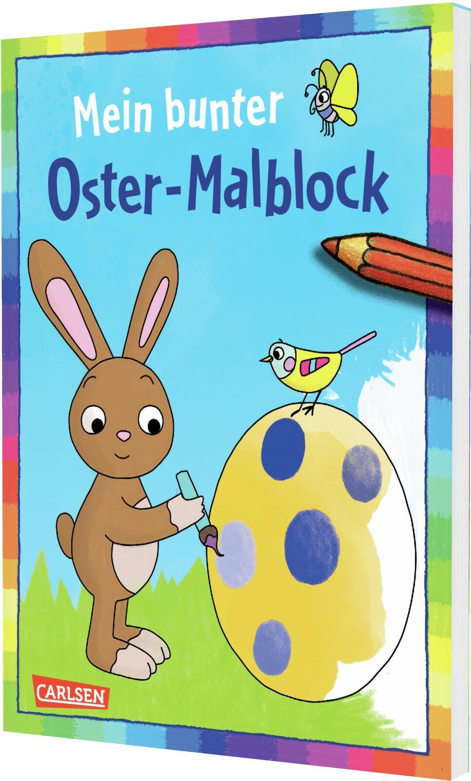 Vorderes Coverbild Mein bunter Oster-Malblock