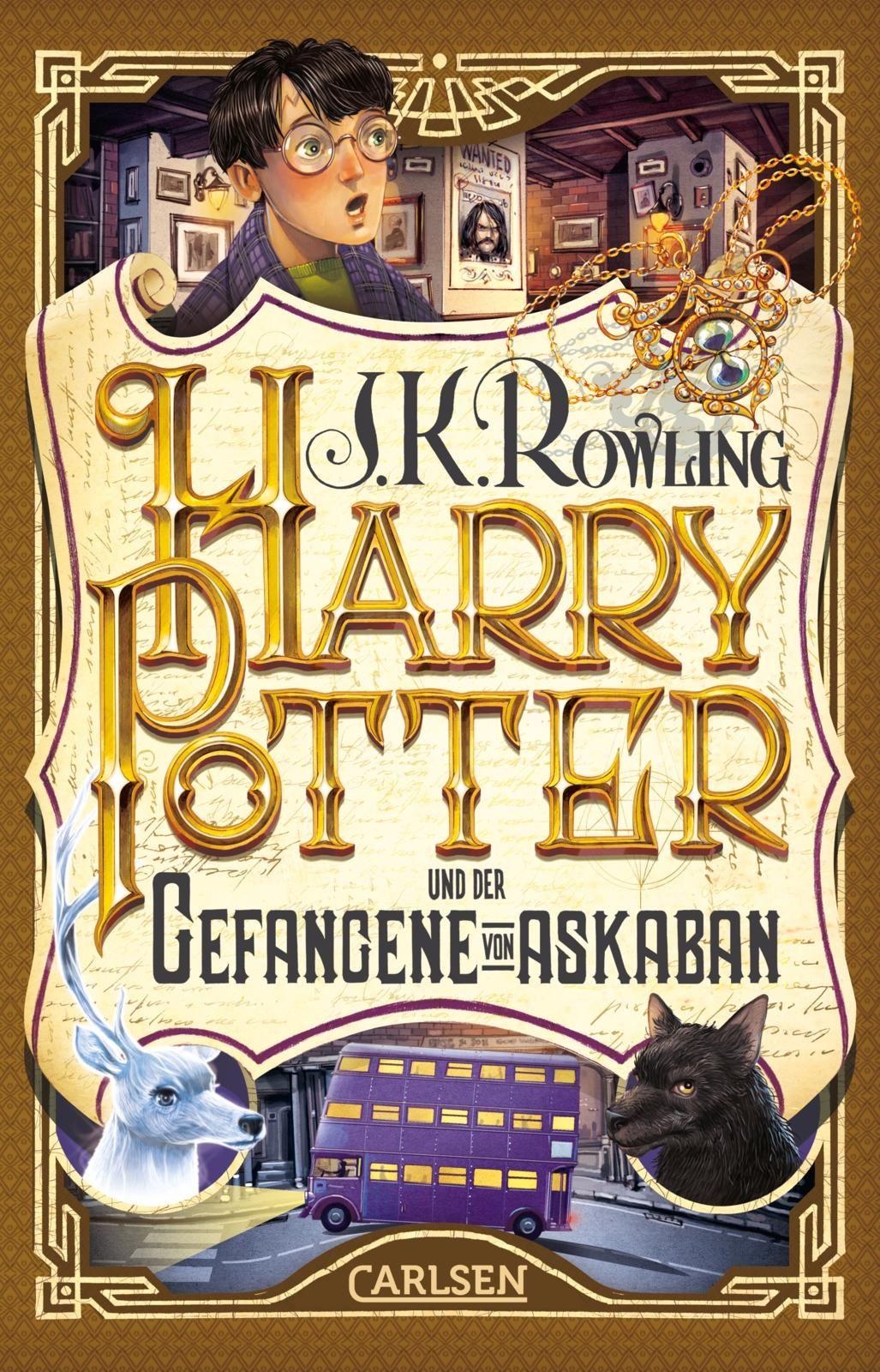 Vorderes Coverbild Harry Potter und der Gefangene von Askaban (Harry Potter 3)