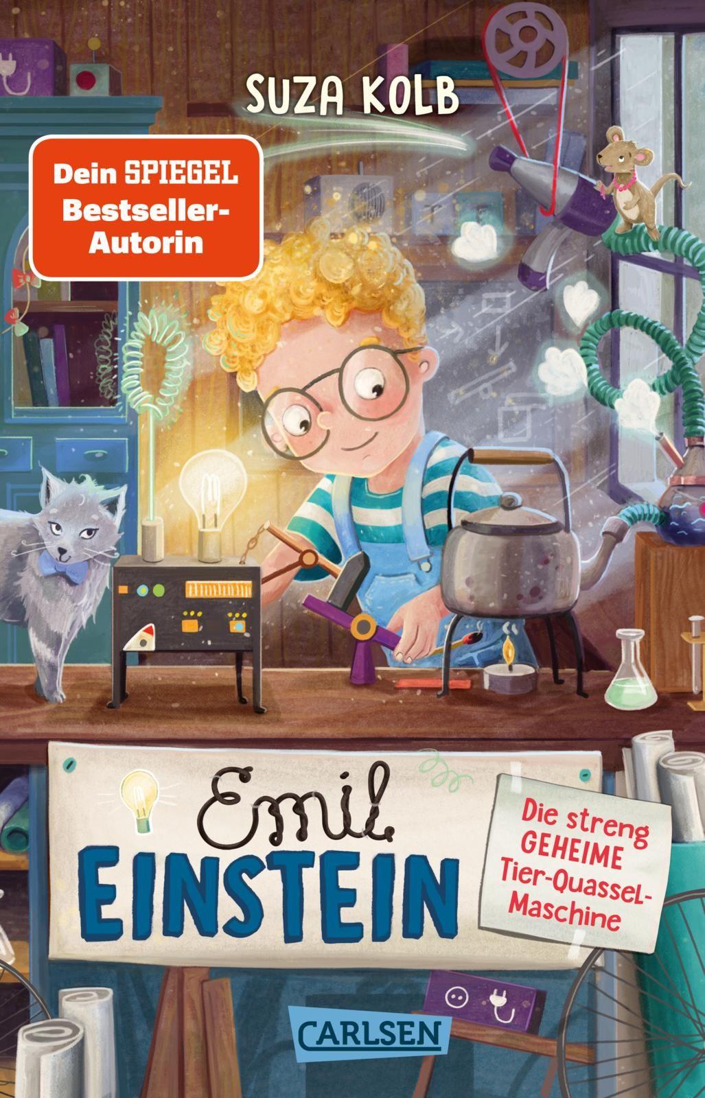 Vorderes Coverbild Emil Einstein 1: Die streng geheime Tier-Quassel-Maschine