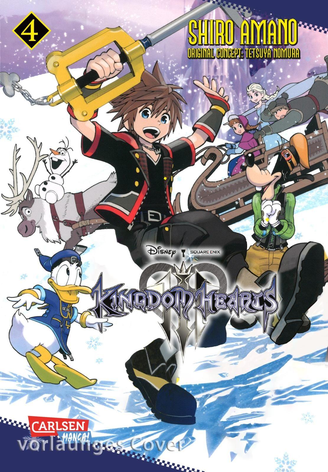 Vorderes Coverbild Kingdom Hearts III 4