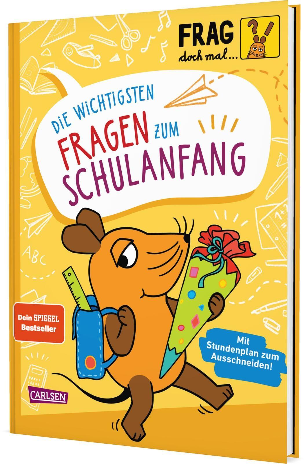 Vorderes Coverbild Frag doch mal ... die Maus: Die wichtigsten Fragen zum Schulanfang