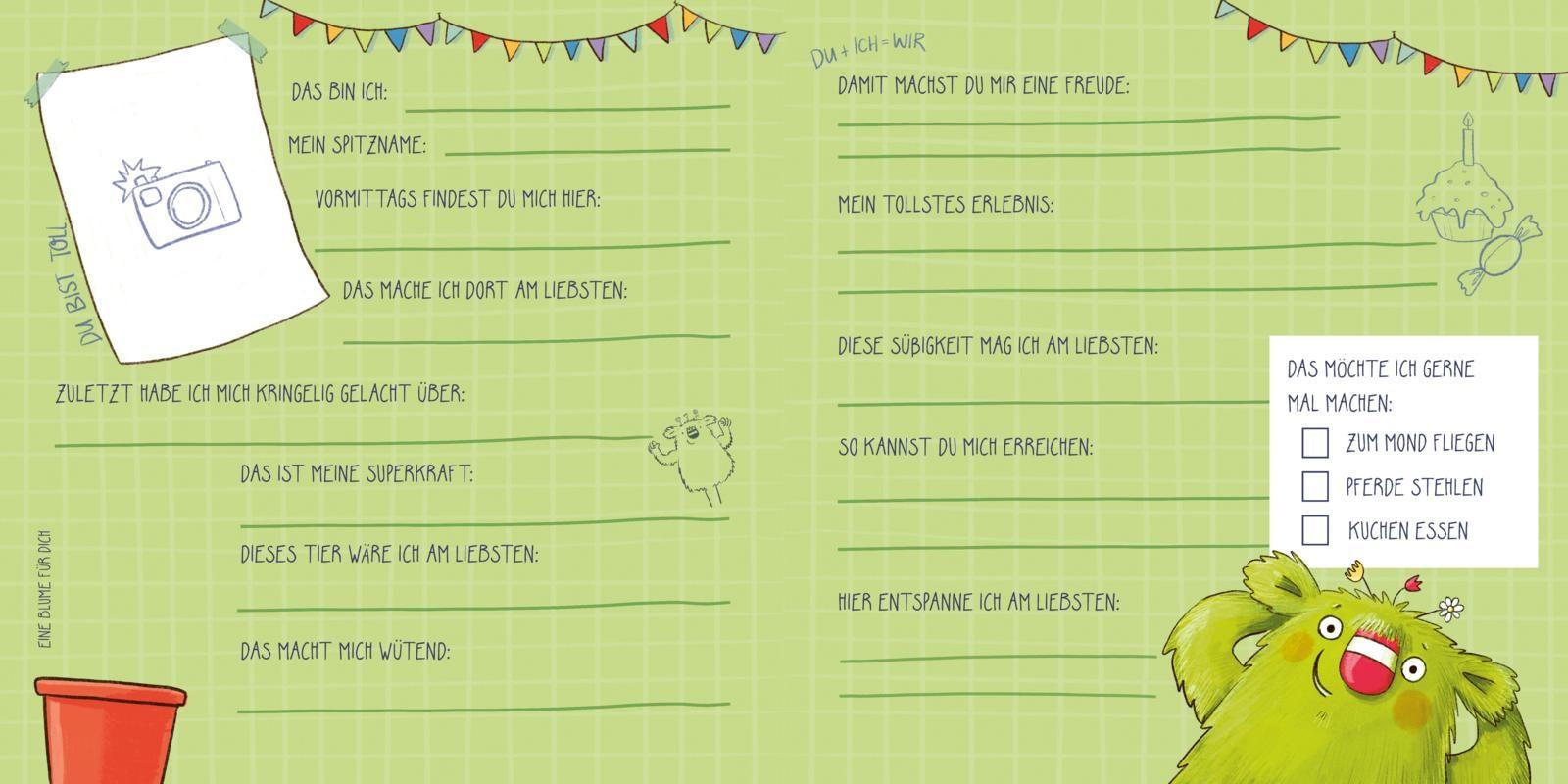 Beispielinhalt (Bild) Das sind WIR (Freundschaftsbuch WIR 2026)