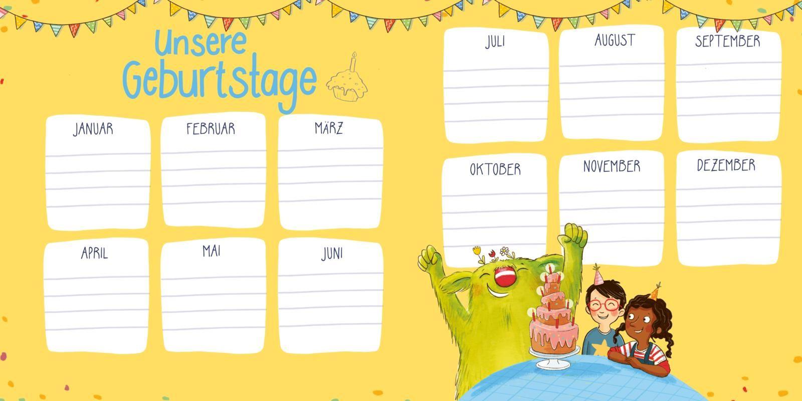 Beispielinhalt (Bild) Das sind WIR (Freundschaftsbuch WIR 2026)