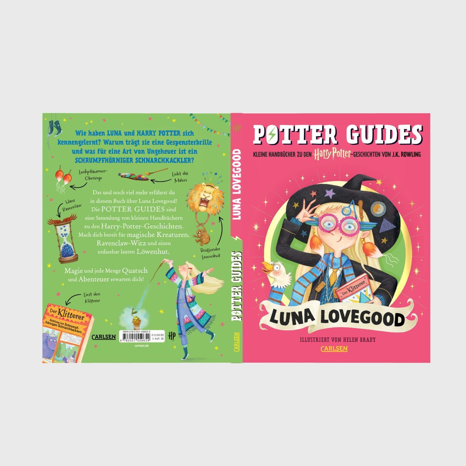 Beispielinhalt (Bild) Potter Guides: Luna Lovegood