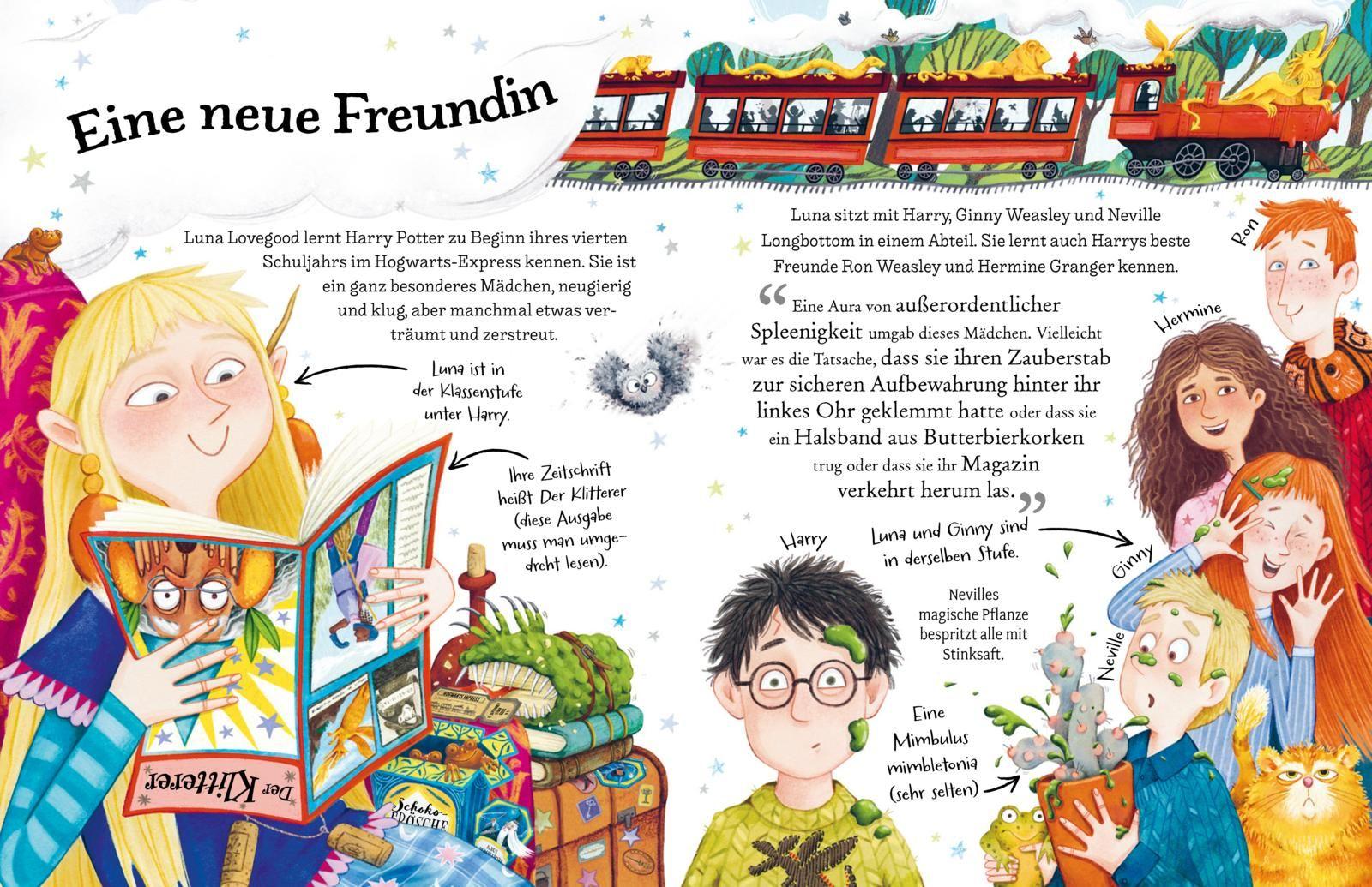 Beispielinhalt (Bild) Potter Guides: Luna Lovegood