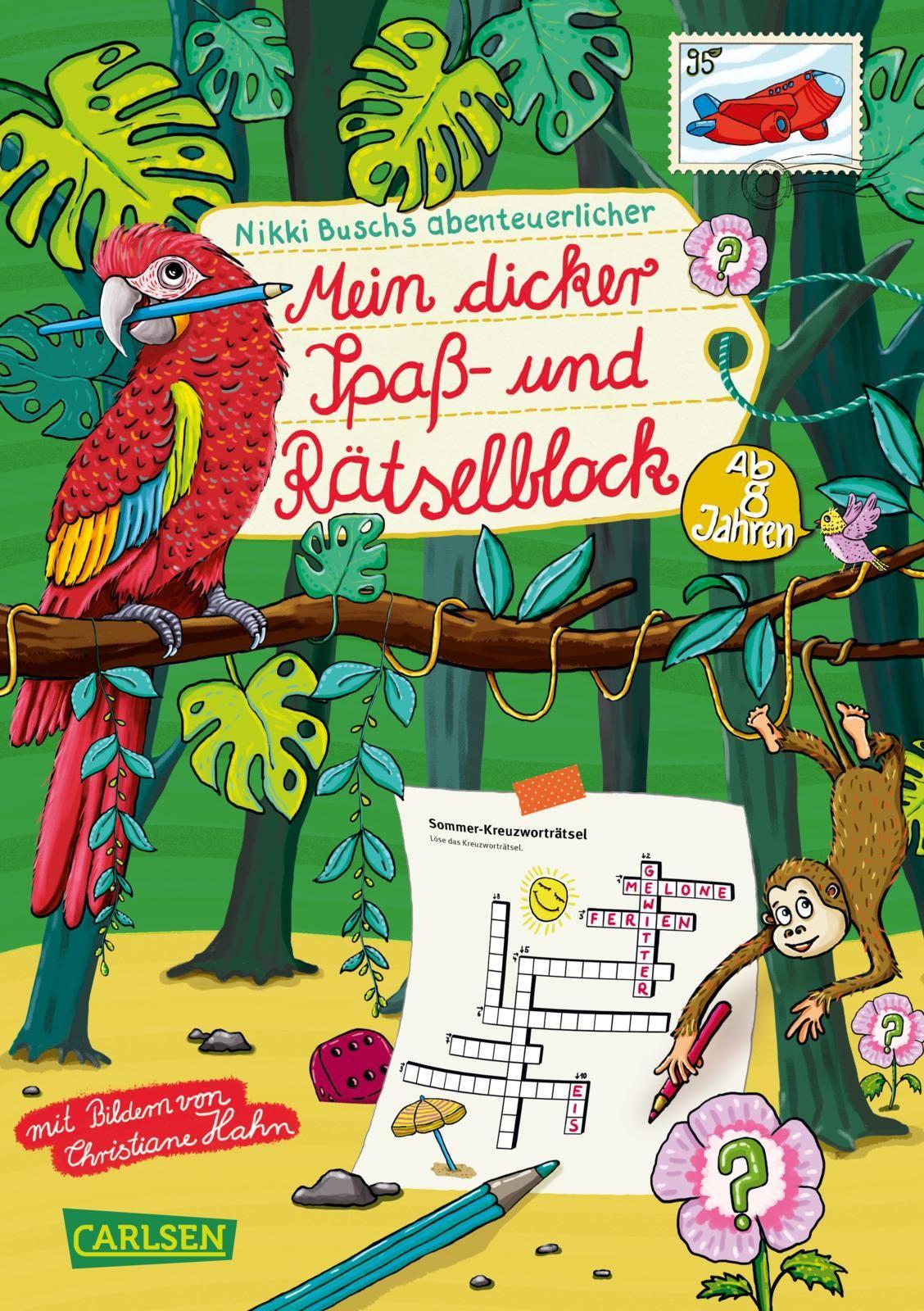Vorderes Coverbild Rätselspaß Grundschule: Mein dicker Spaß- und Rätselblock