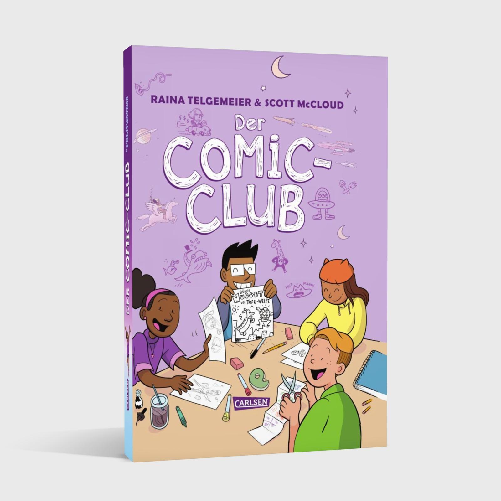 Beispielinhalt (Bild) Der Comic-Club