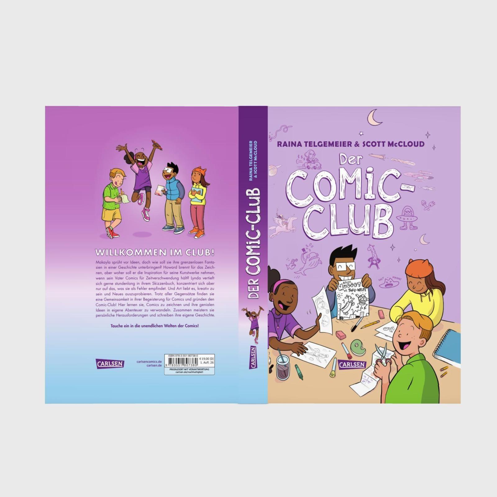 Beispielinhalt (Bild) Der Comic-Club