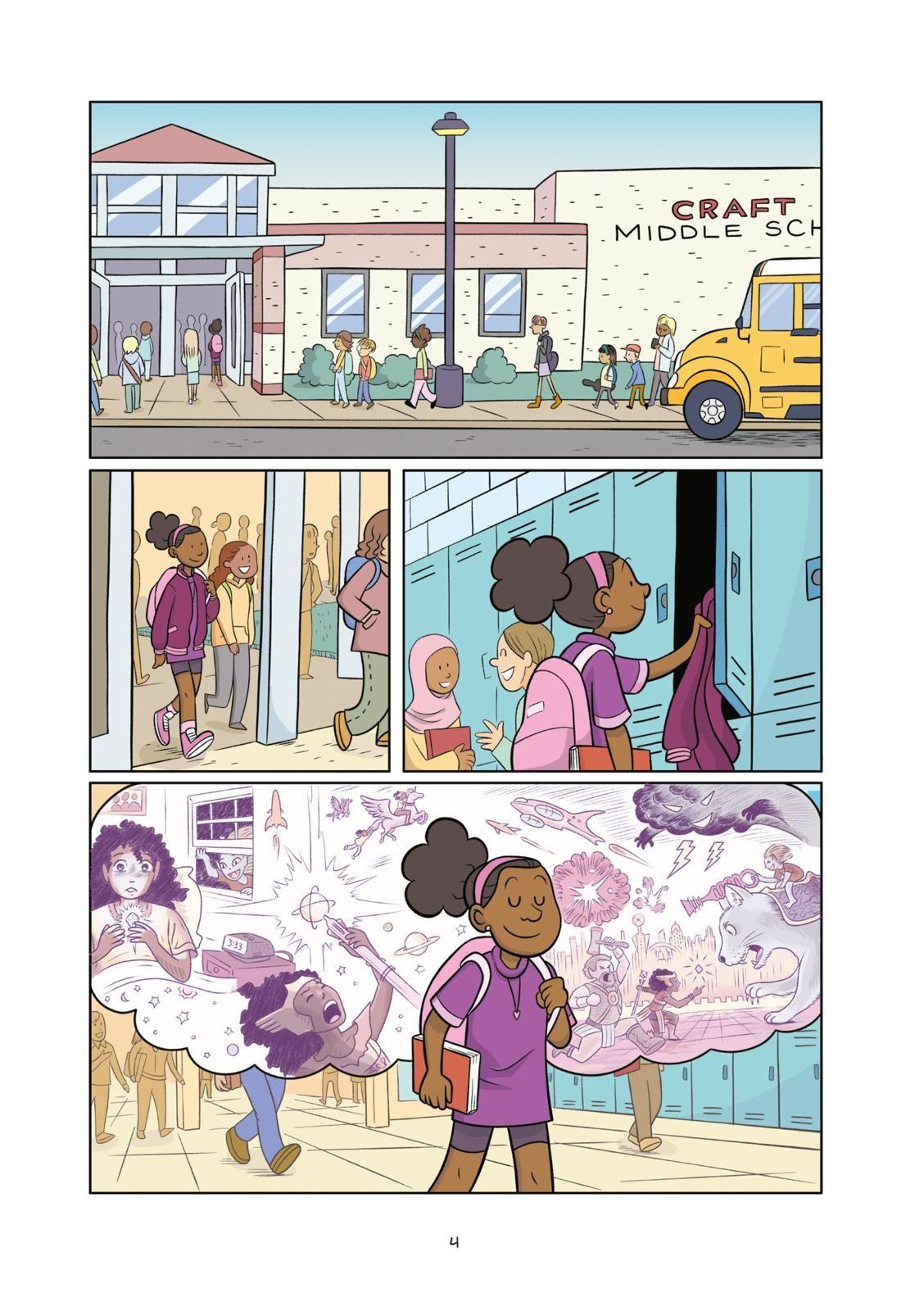 Beispielinhalt (Bild) Der Comic-Club