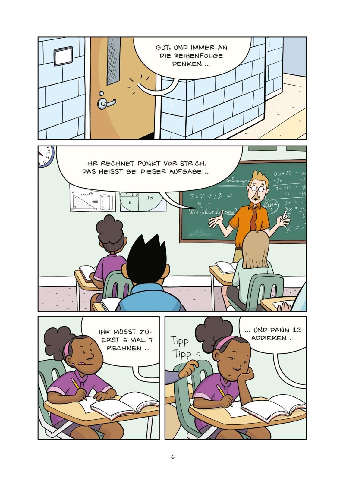 Beispielinhalt (Bild) Der Comic-Club