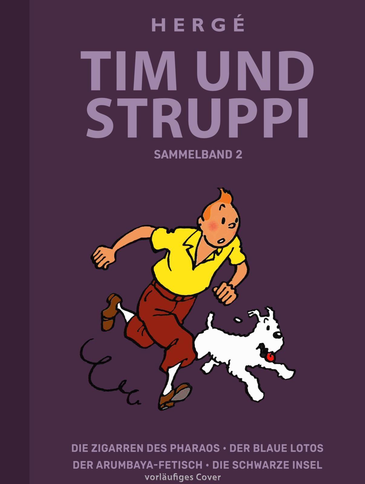 Vorderes Coverbild Tim und Struppi Sammelband 2