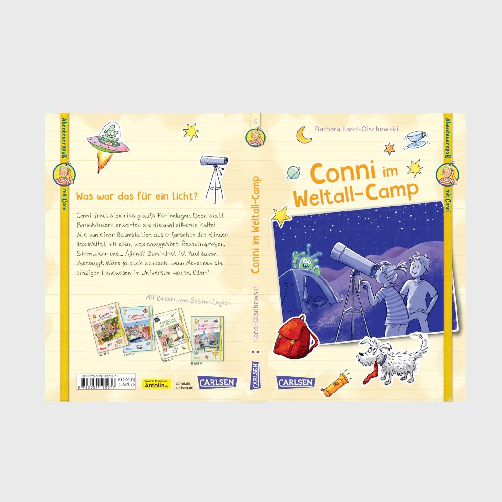 Beispielinhalt (Bild) Abenteuerspaß mit Conni 5: Conni im Weltall-Camp