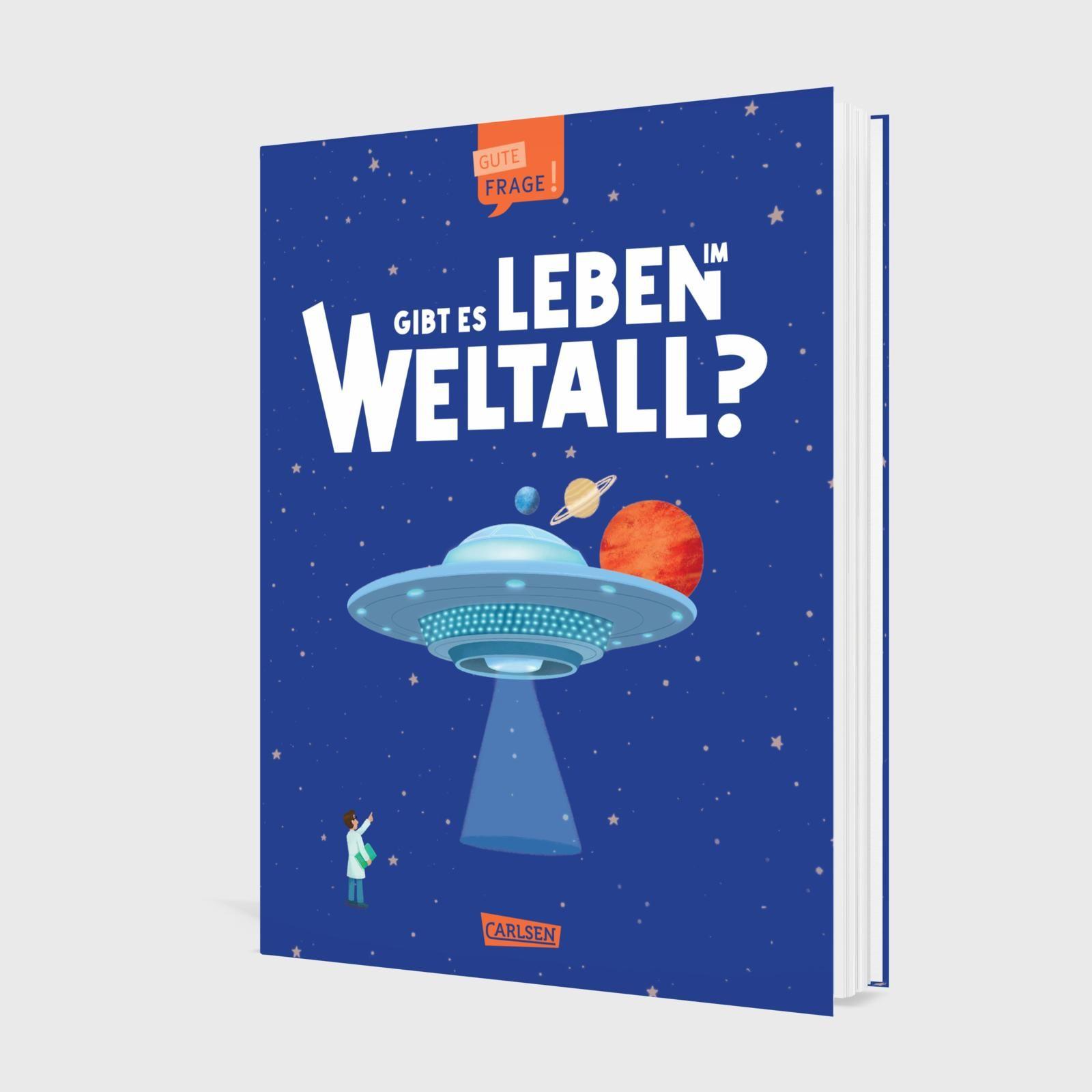 Beispielinhalt (Bild) Gibt es Leben im Weltall? (Gute Frage!)