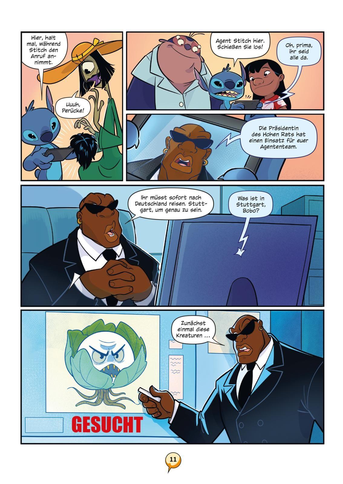 Beispielinhalt (Bild) Neue Abenteuer von ...: Agent Stitch 2