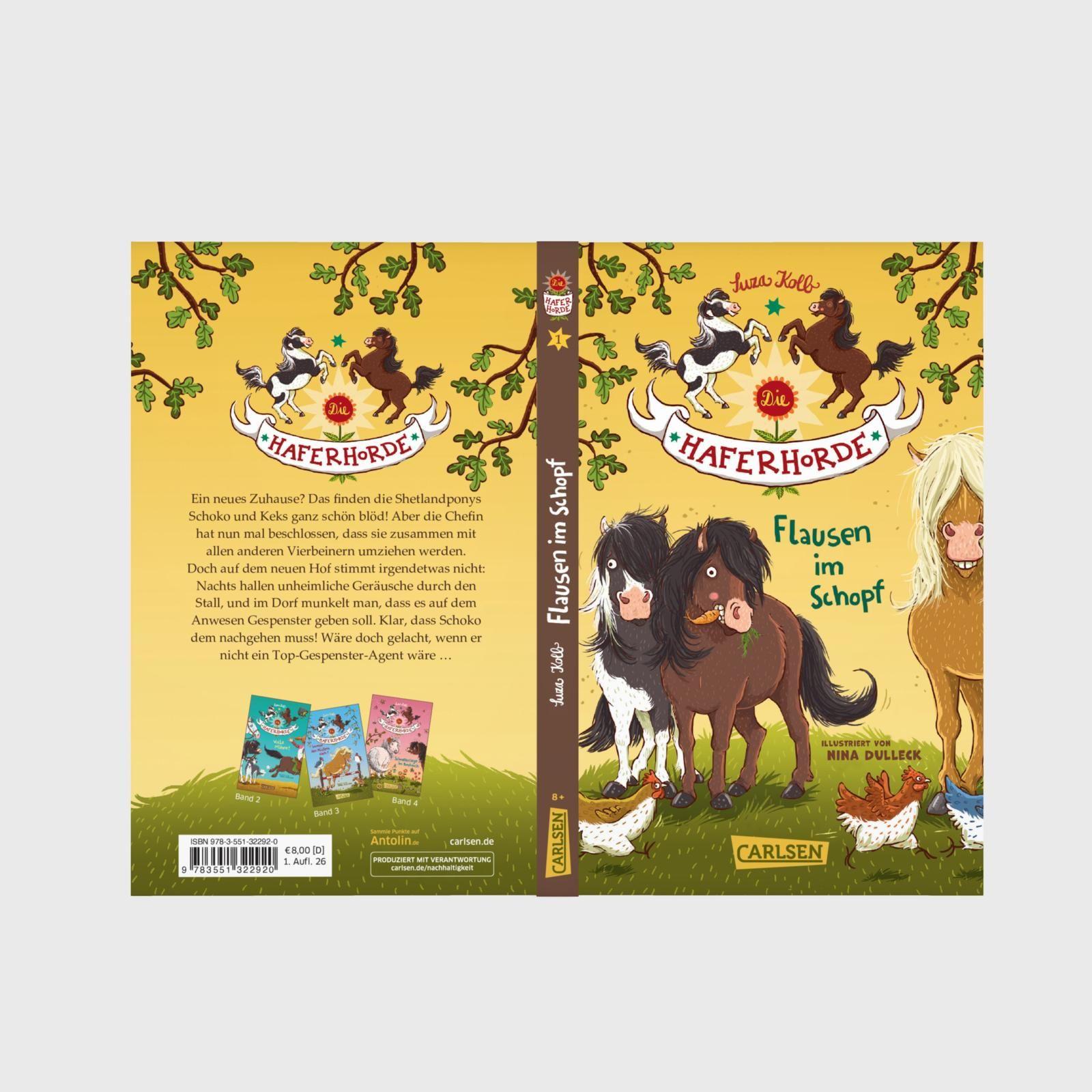 Beispielinhalt (Bild) Die Haferhorde 1: Flausen im Schopf