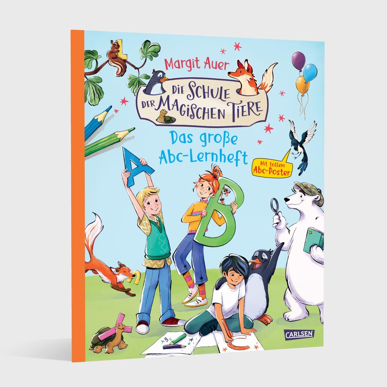 Beispielinhalt (Bild) Die Schule der magischen Tiere Beschäftigung: Das große Abc-Lernheft