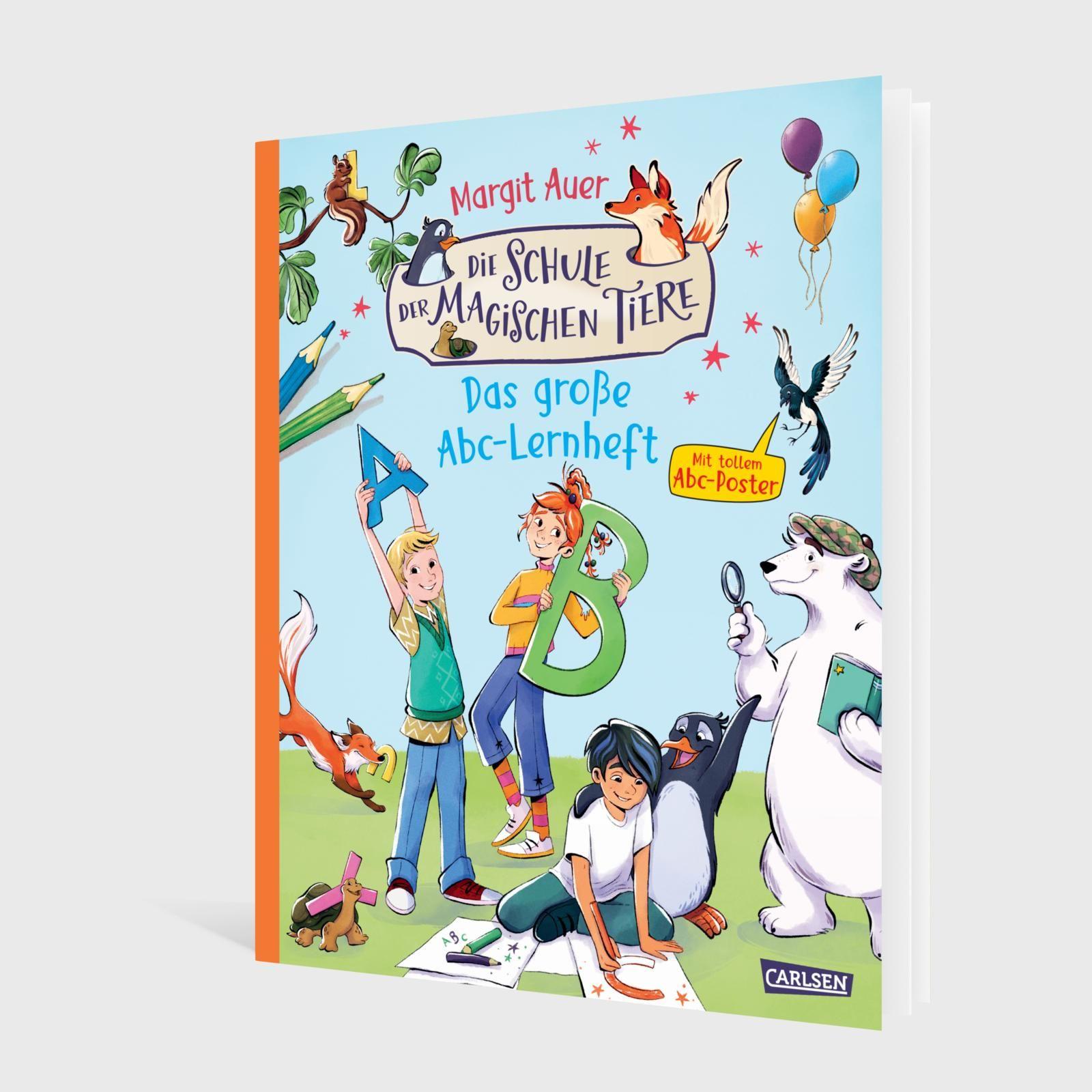 Beispielinhalt (Bild) Die Schule der magischen Tiere Beschäftigung: Das große Abc-Lernheft
