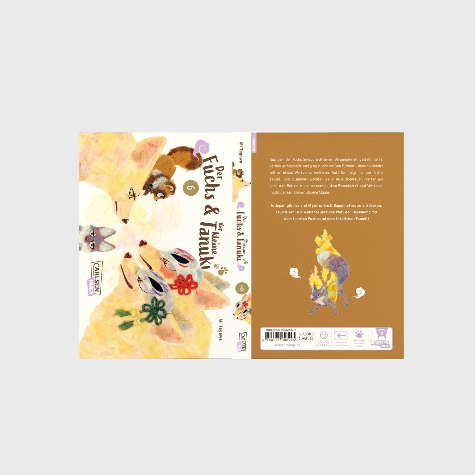 Beispielinhalt (Bild) Der Fuchs und der kleine Tanuki 6