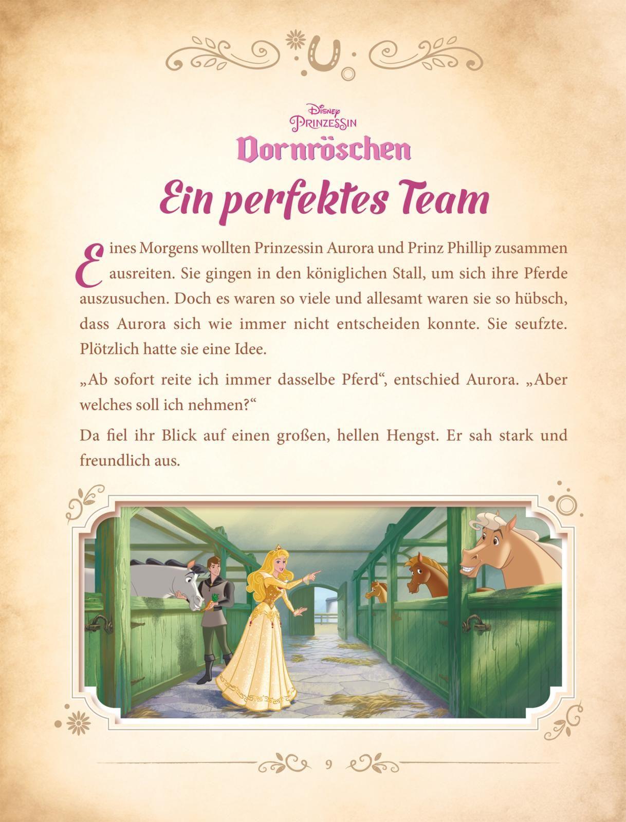 Beispielinhalt (Bild) Disney: Das große goldene Buch der Pferde-Geschichten
