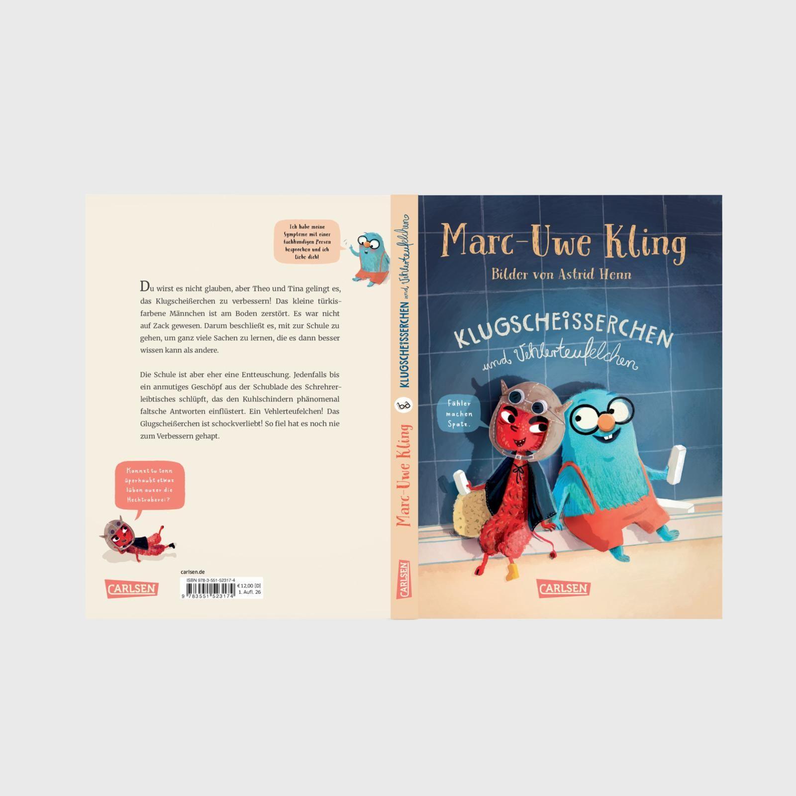 Beispielinhalt (Bild) Klugscheißerchen und Vehlerteufelchen