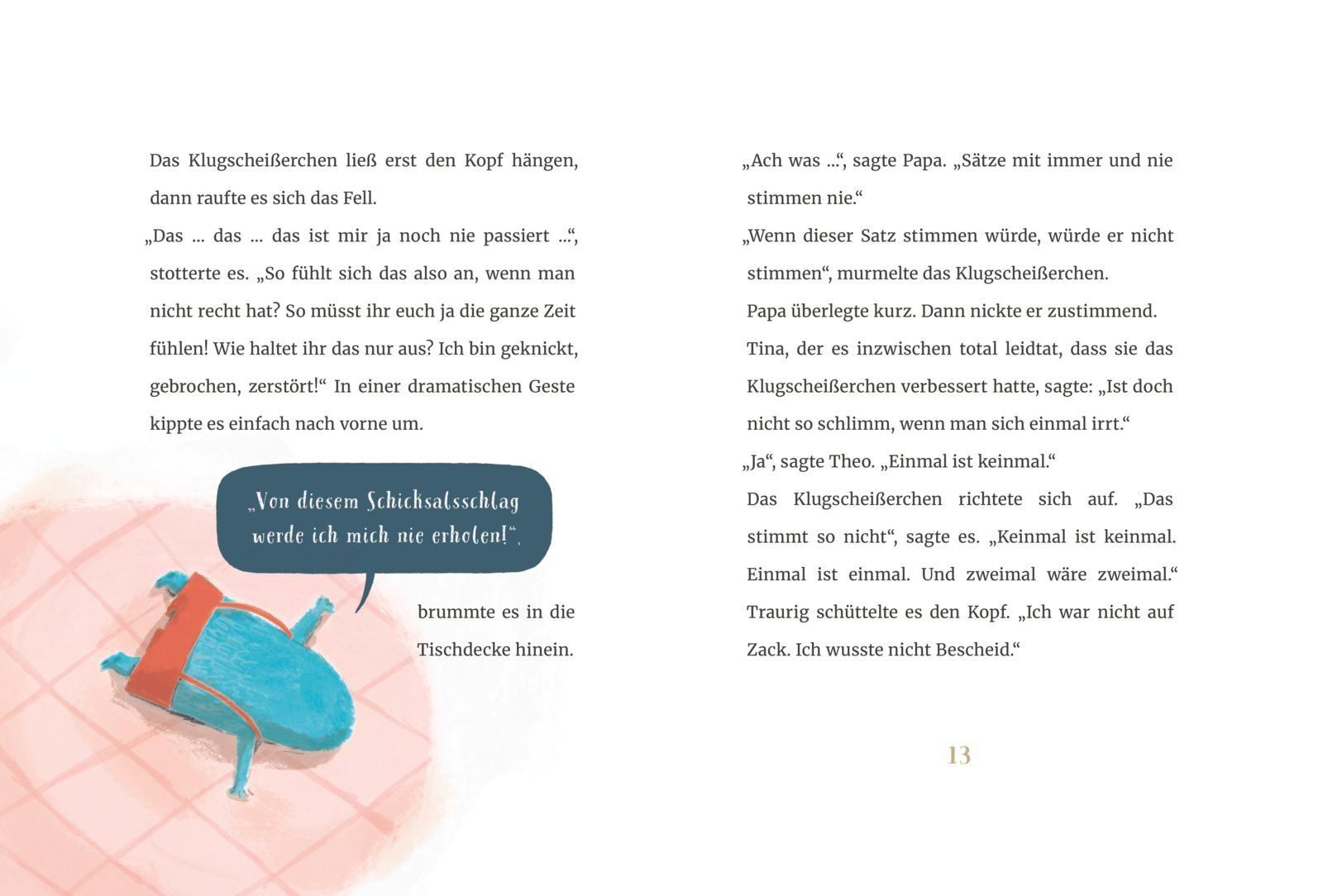 Beispielinhalt (Bild) Klugscheißerchen und Vehlerteufelchen