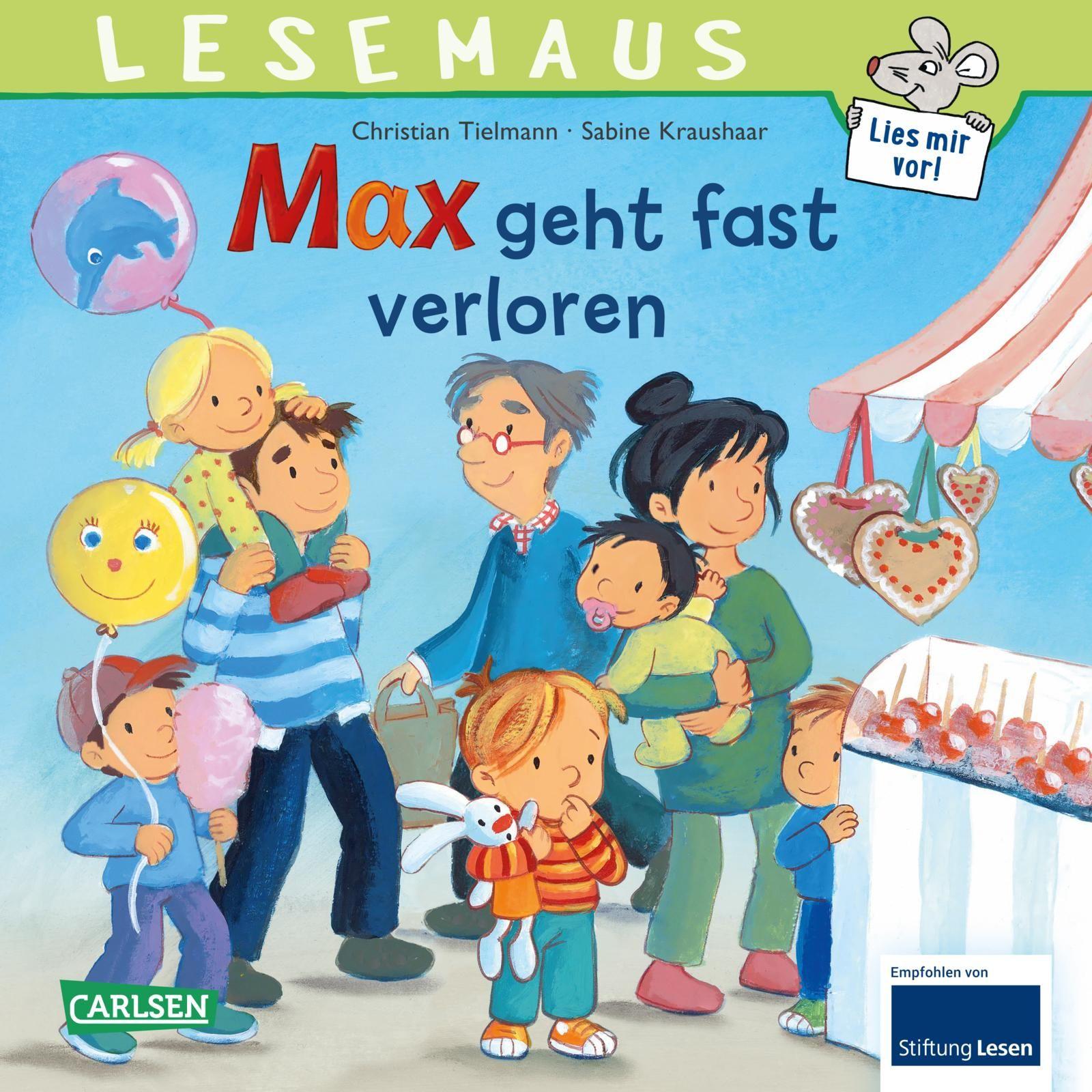 Vorderes Coverbild LESEMAUS 19: Max geht fast verloren
