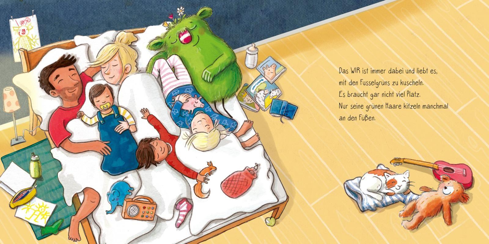 Beispielinhalt (Bild) LESEMAUS 200: Das kleine WIR zu Hause