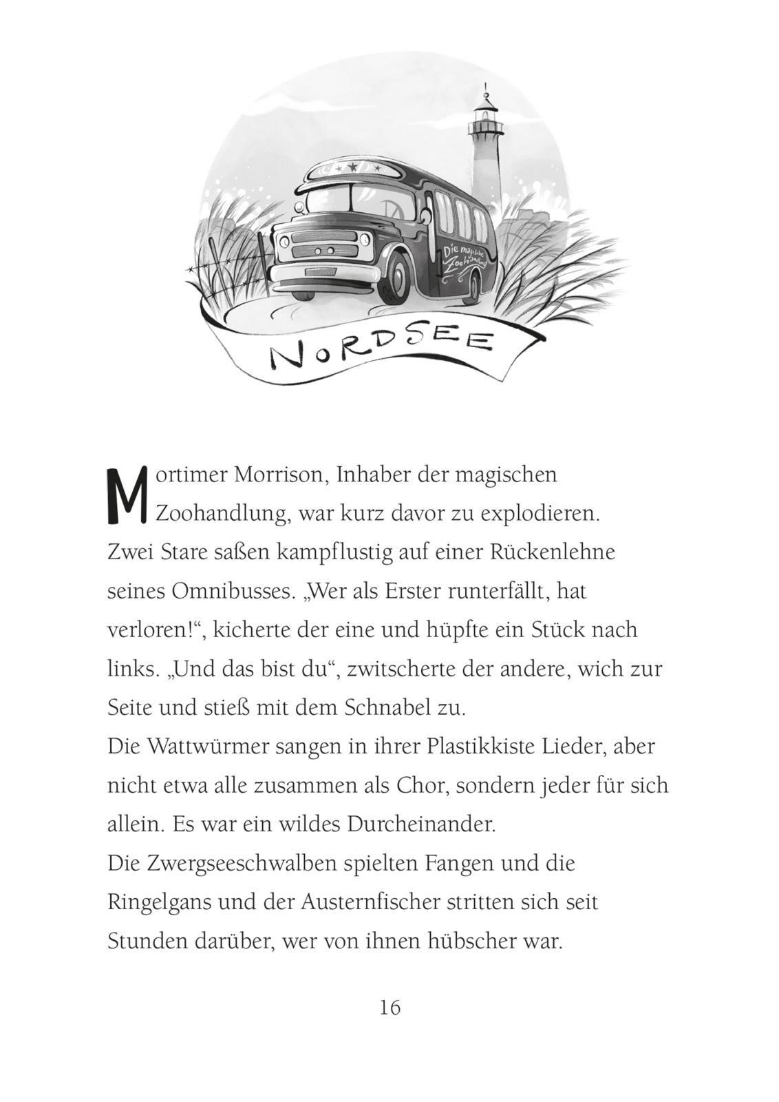 Beispielinhalt (Bild) Die Schule der magischen Tiere Neuausgabe 6: Nass und nasser!