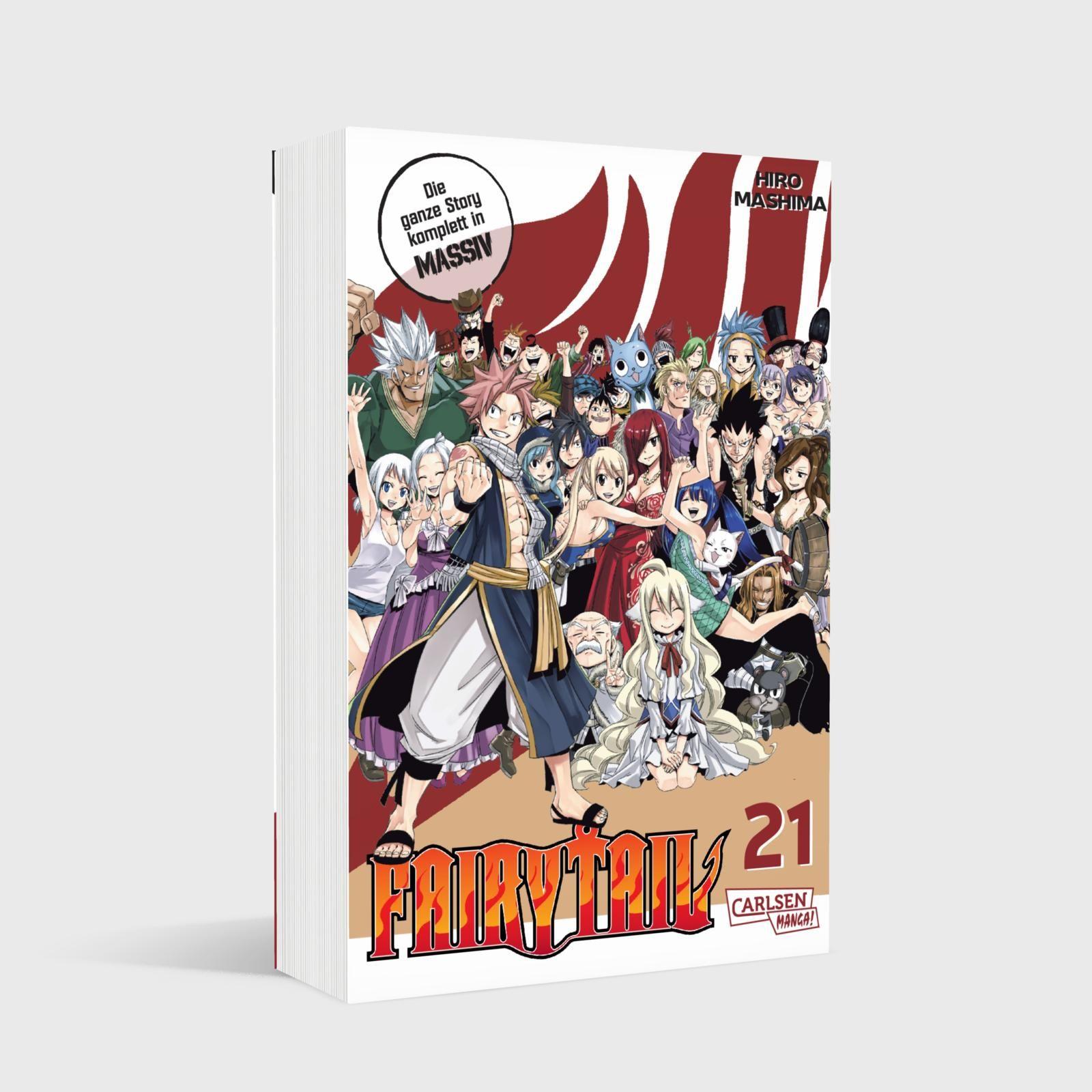 Beispielinhalt (Bild) Fairy Tail Massiv 21