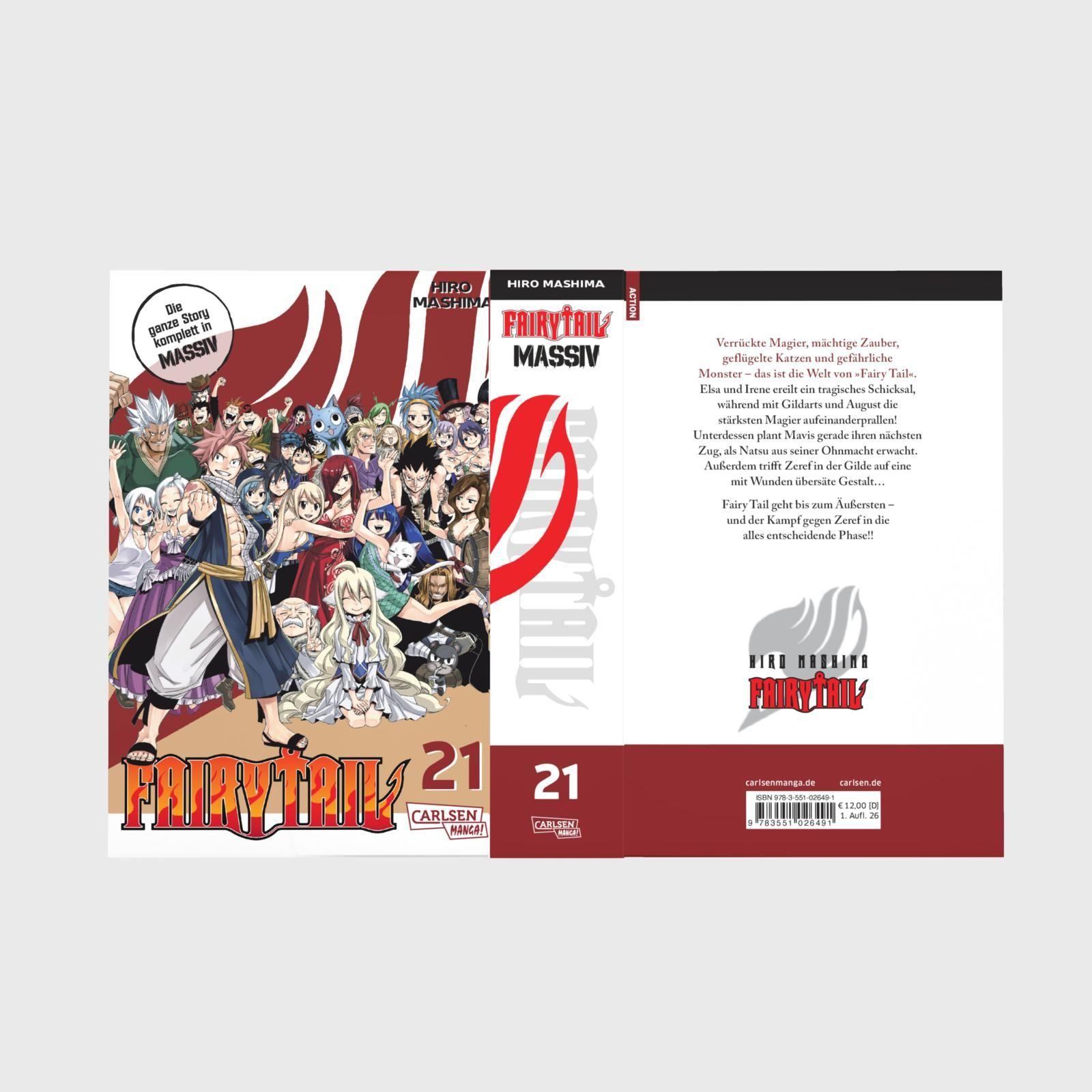 Beispielinhalt (Bild) Fairy Tail Massiv 21