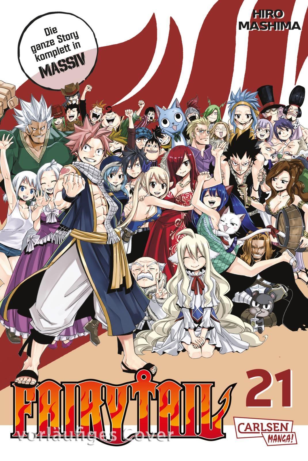 Vorderes Coverbild Fairy Tail Massiv 21