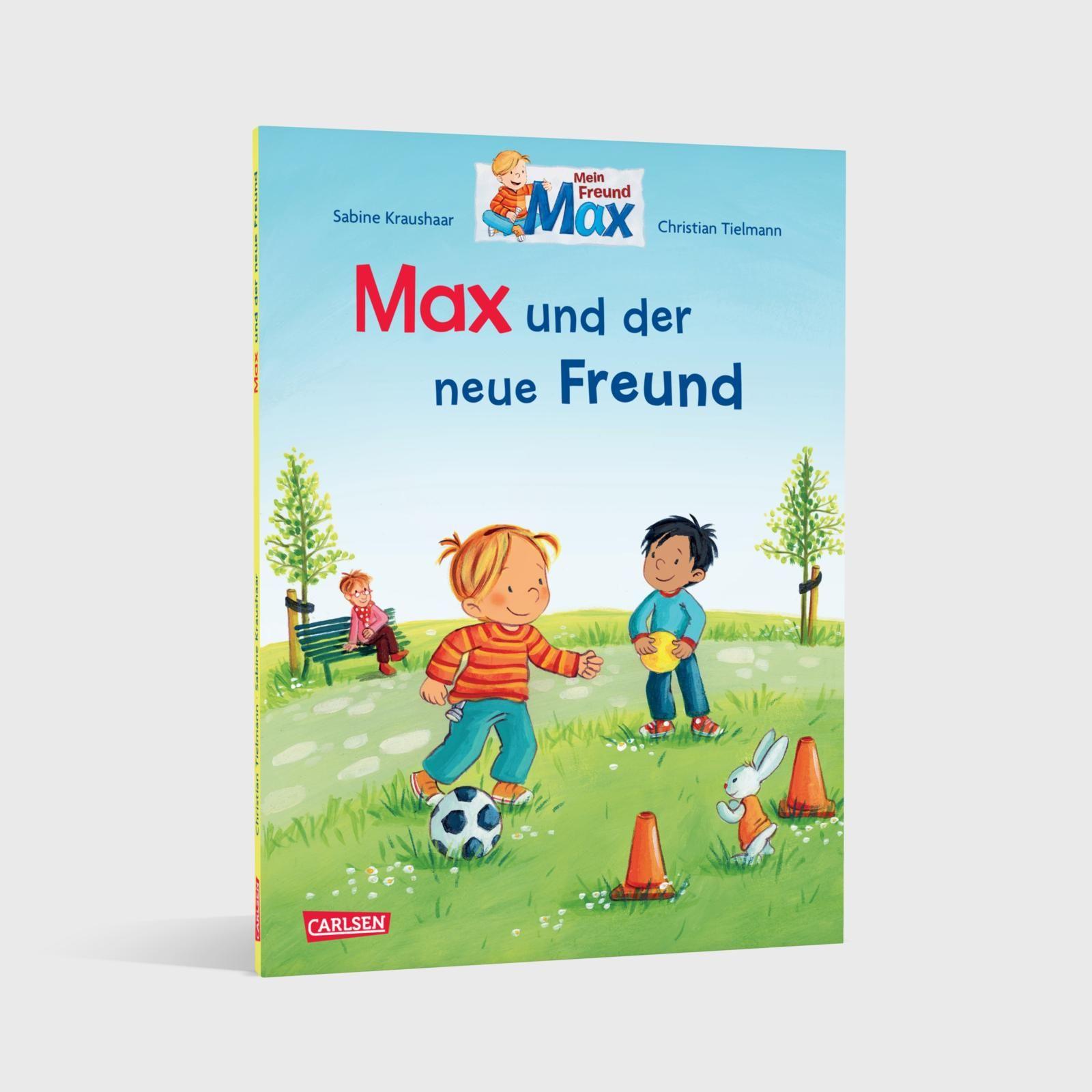 Beispielinhalt (Bild) Max-Bilderbücher: Max und der neue Freund